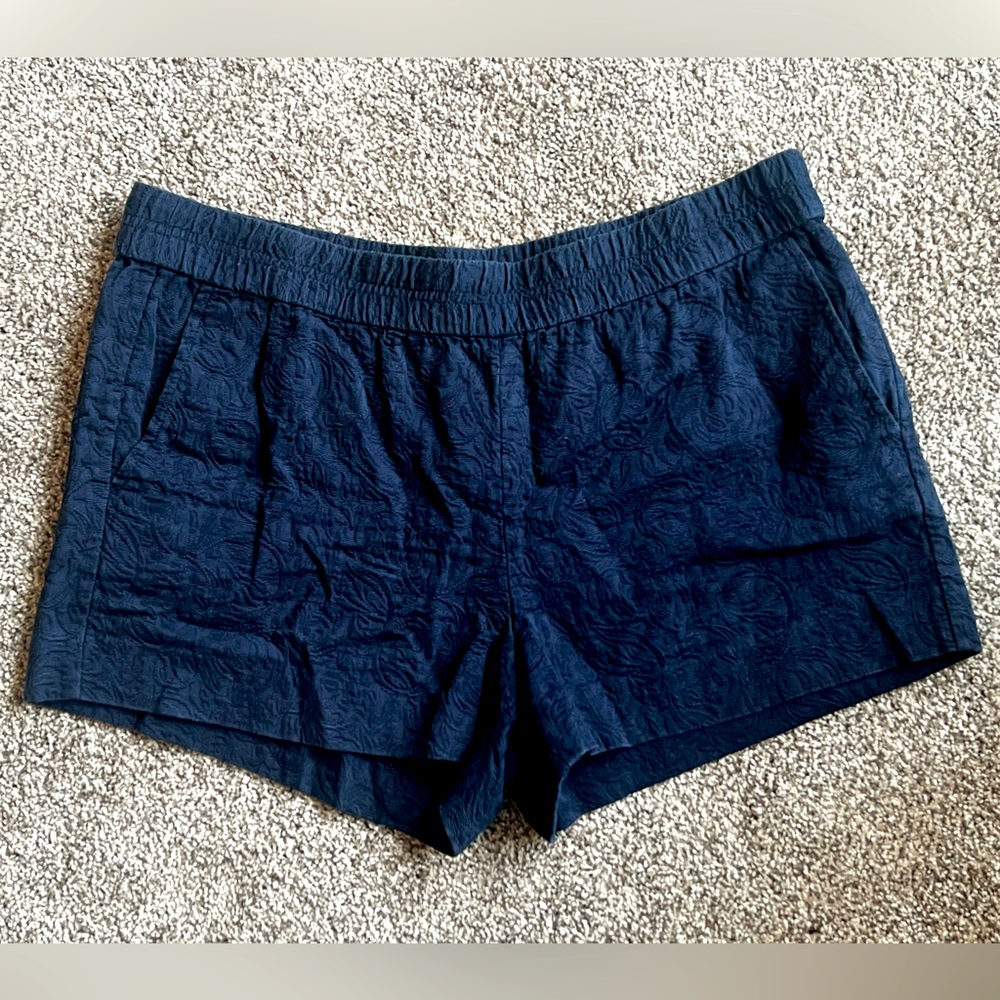 Women’s Brocade Elastic Waist Short